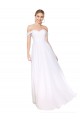 Best Soft Chiffon Long Off the Shoulder A-Line Formal Evening Dress