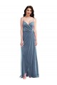 Best Stretch Velvet Low Back Long Sweetheart A-Line Semi Formal Evening Dress