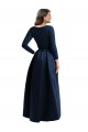 Best Spandex Long V-Neck Ball Dress High Low Plus Size Evening Dress