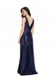 Best Sequin V-Back Long V-Neck Sheath Formal Evening Dress