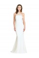 Best Stretch Crepe & Tulle Sweep Train One Shoulder Mermaid Formal Evening Dress