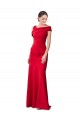 Best Stretch Crepe Long Mermaid Formal Evening Dress