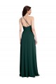 Best Stretch Crepe Open Back Long One Shoulder A-Line Formal Evening Dress