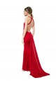 Best Stretch Crepe Open Back Long Halter Neck Mermaid Formal Evening Dress