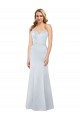 Best Satin Low Back Long Strapless Sheath Formal Evening Dress