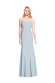 Best Stretch Crepe Low Back Long Sweetheart Trumpet Formal Dress